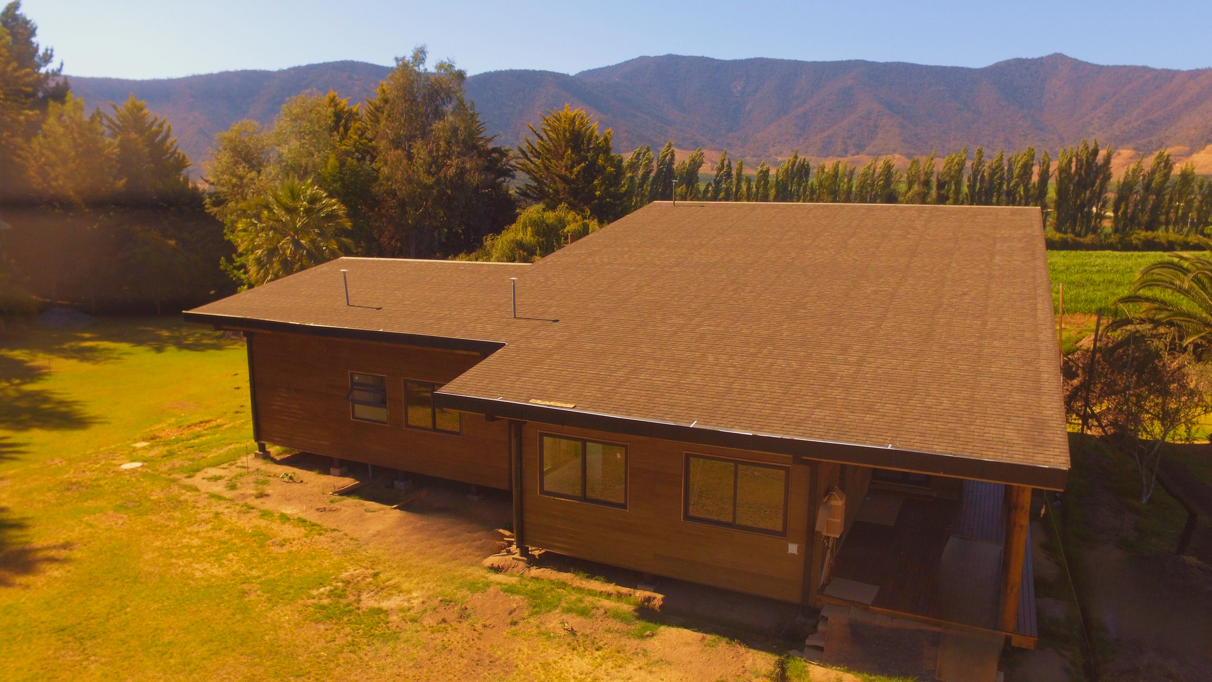 Exterior casa de madera