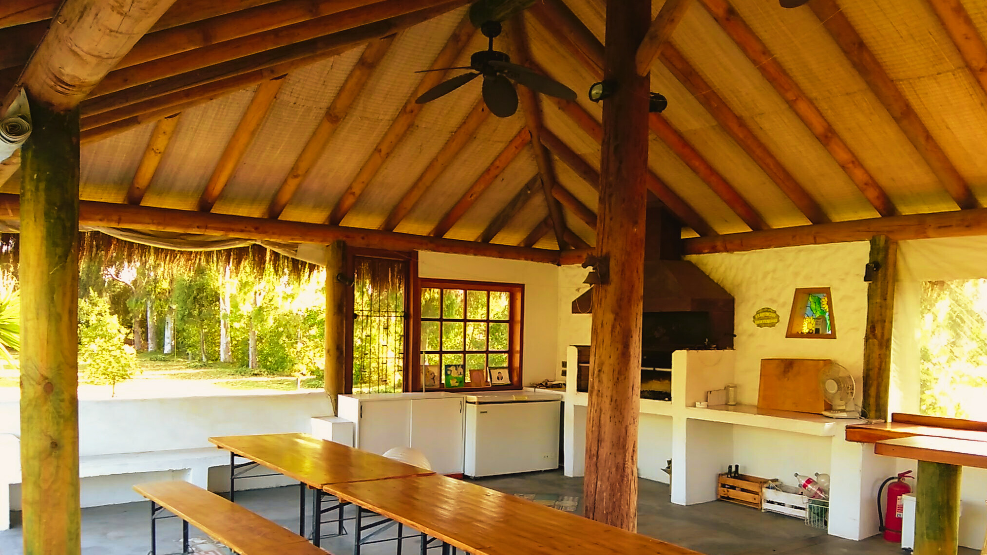 Exterior casa de madera